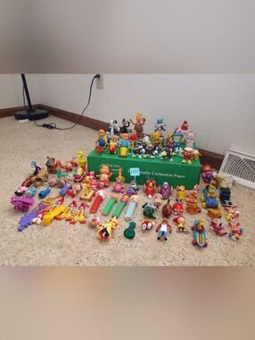 A Full Box of Toy Figurines